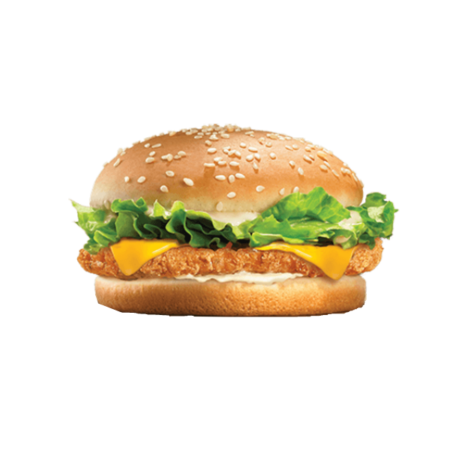 chicken chees burger